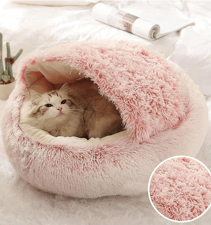 Soft Plush Pet Bed with Cover
