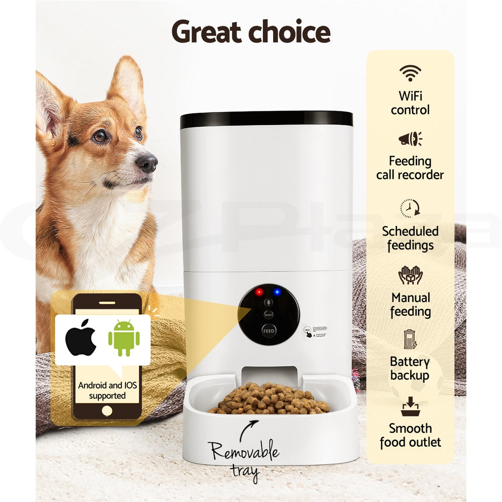 Automatic Pet Feeder - Camera & Wifi