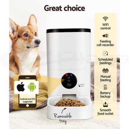 Automatic Pet Feeder - Camera & Wifi