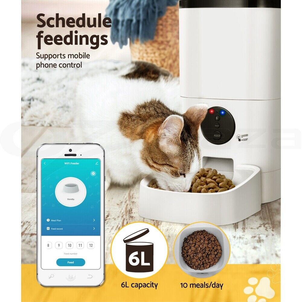 Automatic Pet Feeder - Camera & Wifi