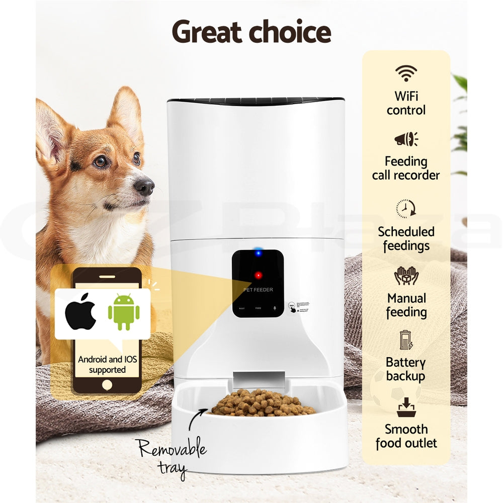 Automatic Pet Feeder - Camera & Wifi